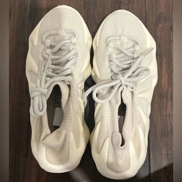 adidas | Shoes | Size 4 Adidas Yeezy 45 Cloud White | Poshmark